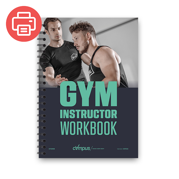 Gym Instructor Workbook - Printed