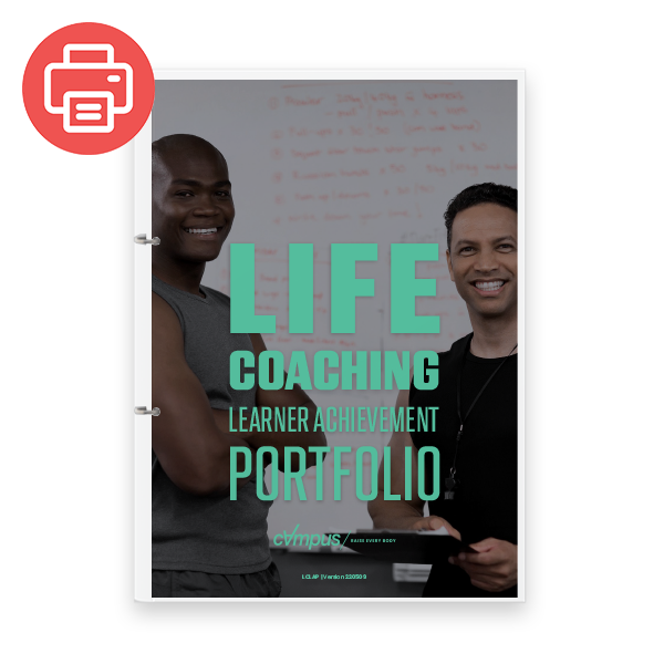 Life Coaching Learner Achievement Portfolio - Printed