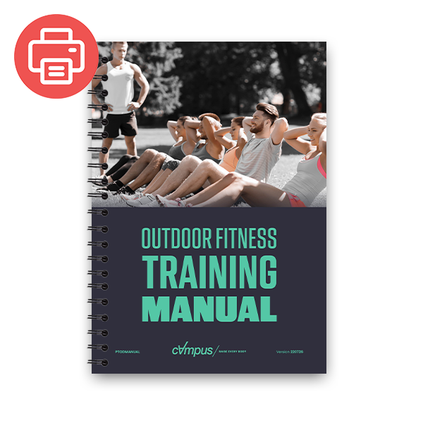 Outdoor Fitness Training Manual (Printed)