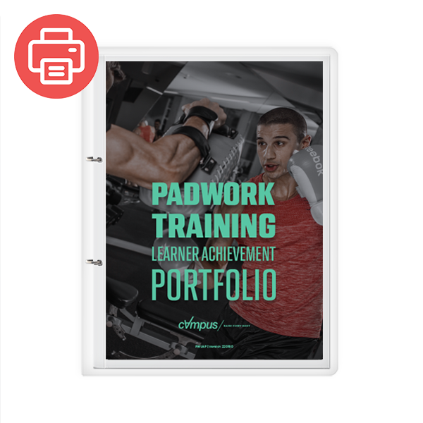 Padwork Training Learner Achievement Portfolio - Printed