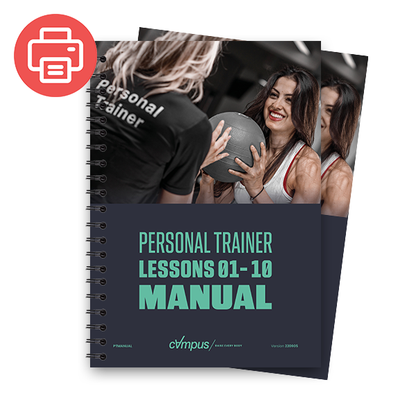 Personal Trainer Lessons 1-18 (Printed)